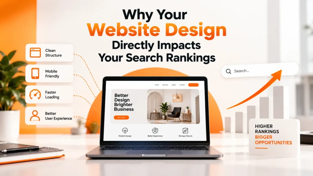 Why Your Website Design Directly Impacts Your Search Rankings